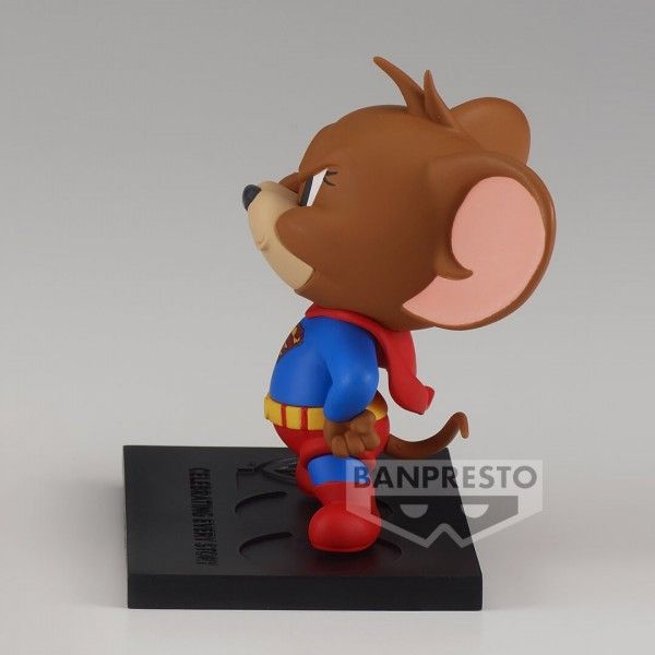 Banpresto WB100th Anniversary Tom And Jerry FigureI Collection Cranenking Figure - Jerry as Superman "Tom And Jerry"