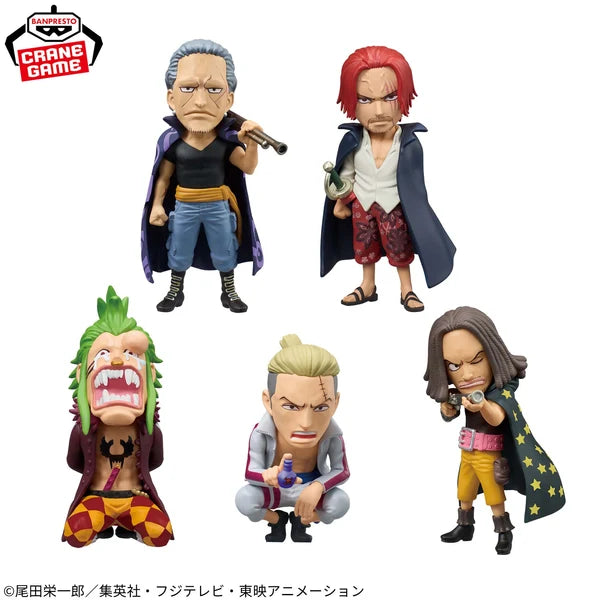 Banpresto One Piece World Collectible Figures - Red-Haired Pirates VS Bartolomeo D Bartolomeo