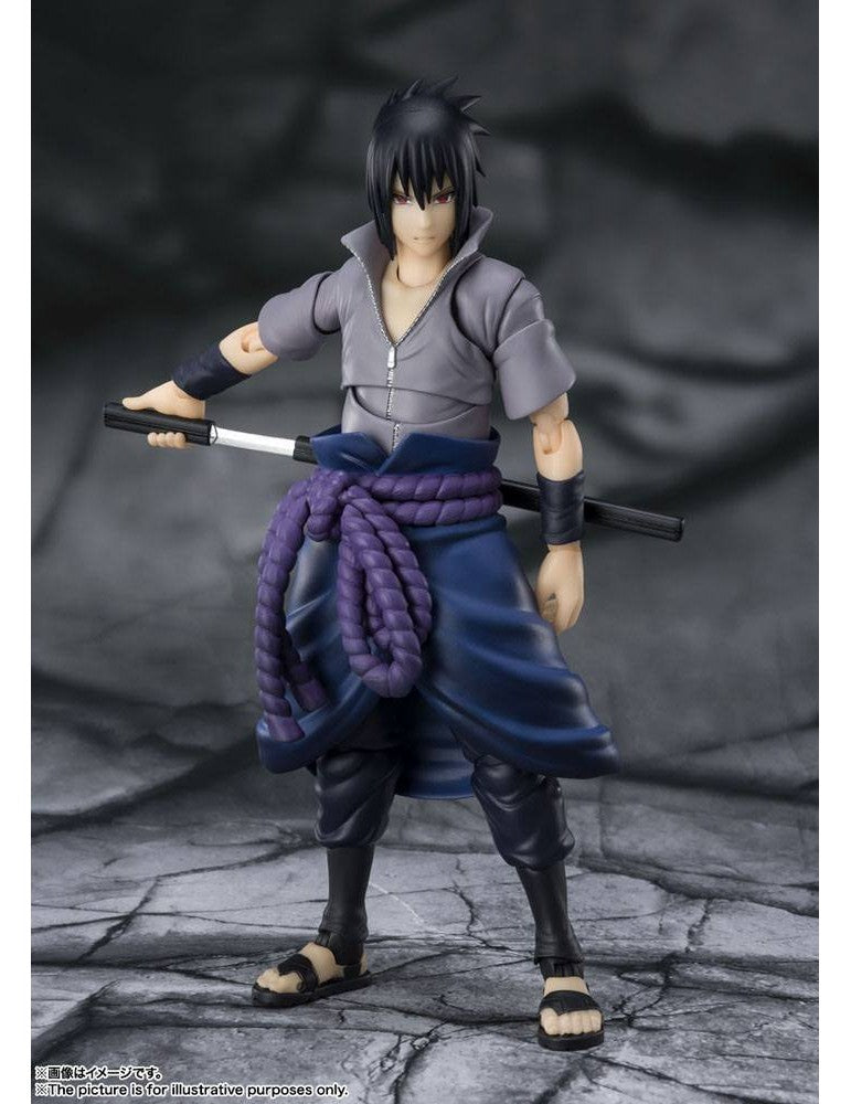 Naruto: Shippuden: S.H. Figuarts Action Figure: Sasuke Uchiha