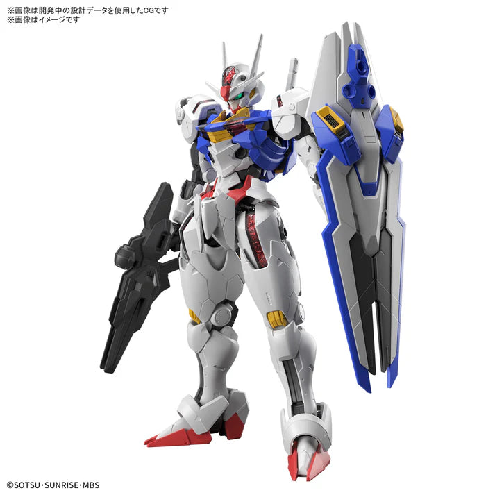 Bandai Full Mechanics Mobile Suit Gundam Witch of Mercury Gundam Aerial 1/100 Scale