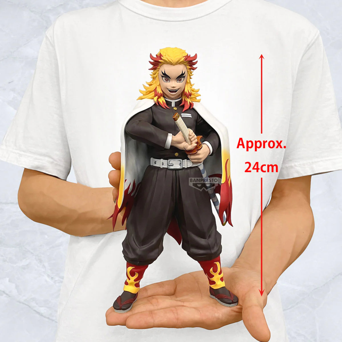 Banpresto Demon Slayer Grandista KYOJURO RENGOKU 24cm