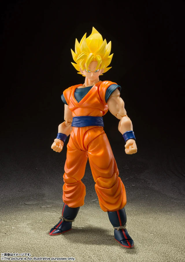 Bandai S.H. Figuarts Super Saiyan Full Power Son Goku Figure (Dragon Ball)