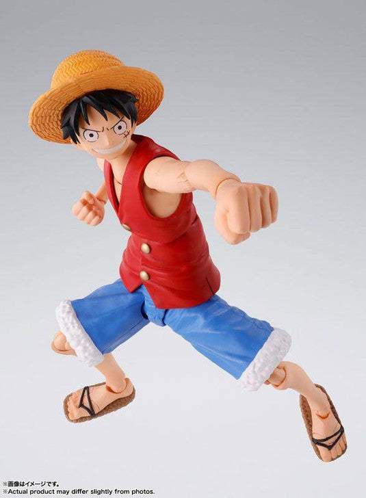 Bandai S.H. Figuarts Monkey D. Luffy -Romance Dawn- Figure (One Piece)