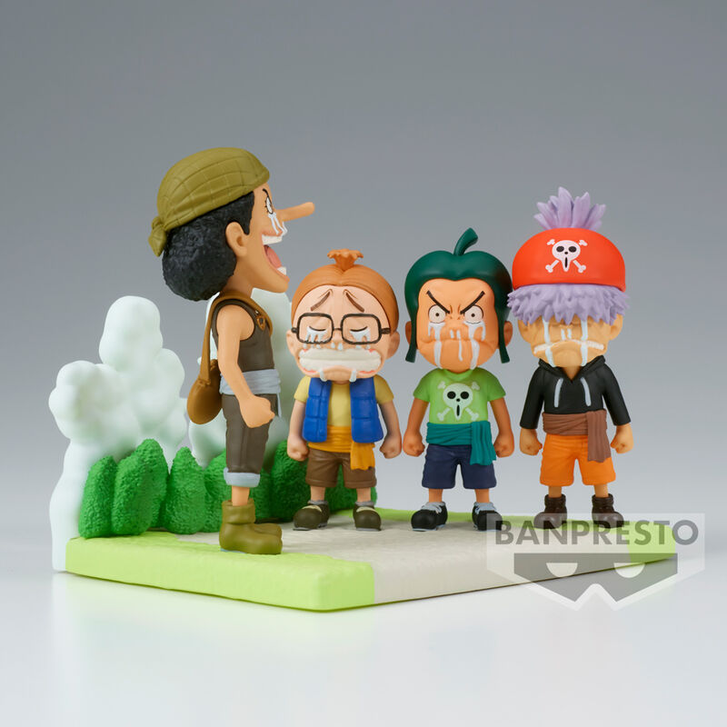 Banpresto - ONE PIECE WORLD COLLECTABLE FIGURE LOG STORIES-USOPP PIRATES-