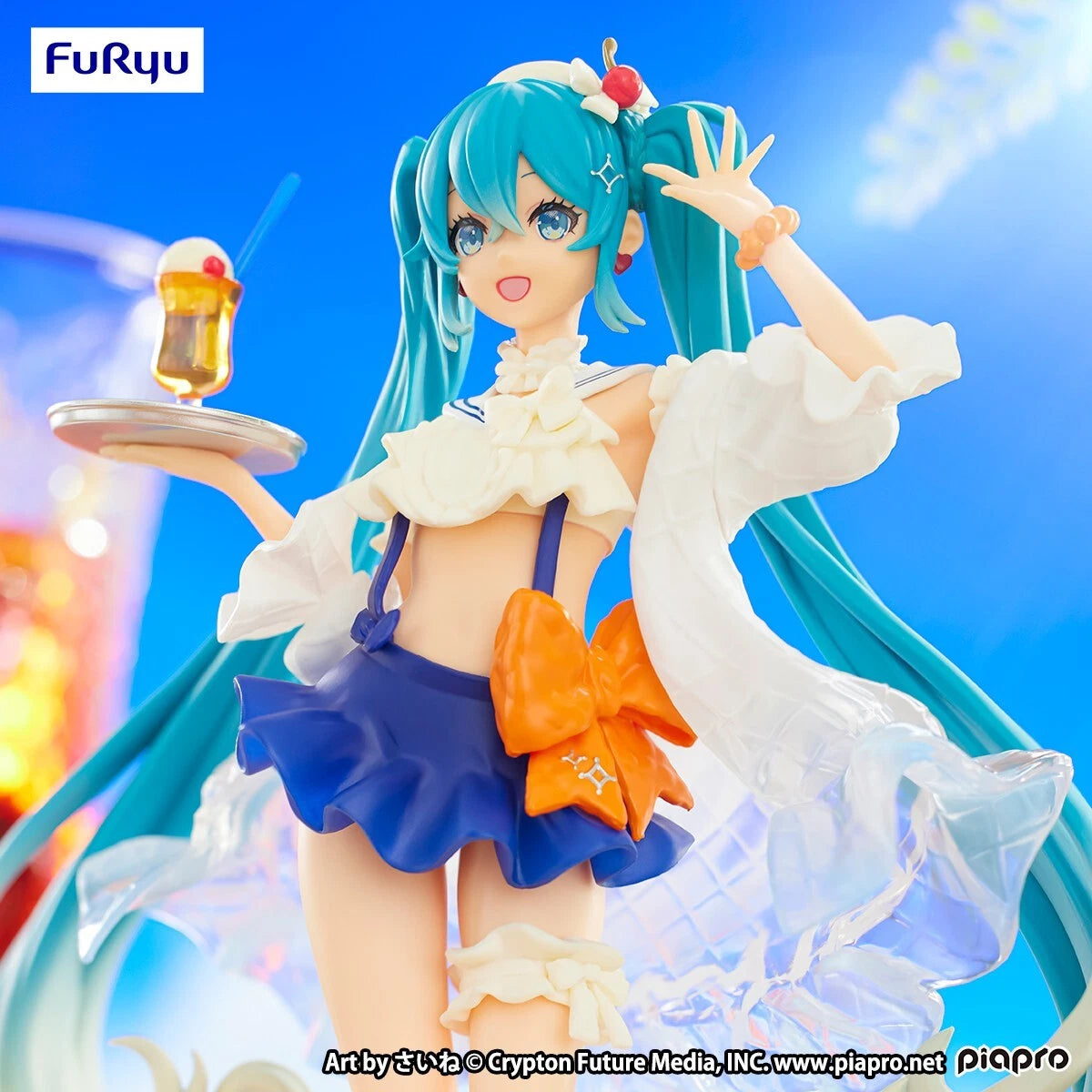 FuRyu Hatsune Miku Tropical Juice ver. Exc∞d Creative Figure SweetSweets 17cm