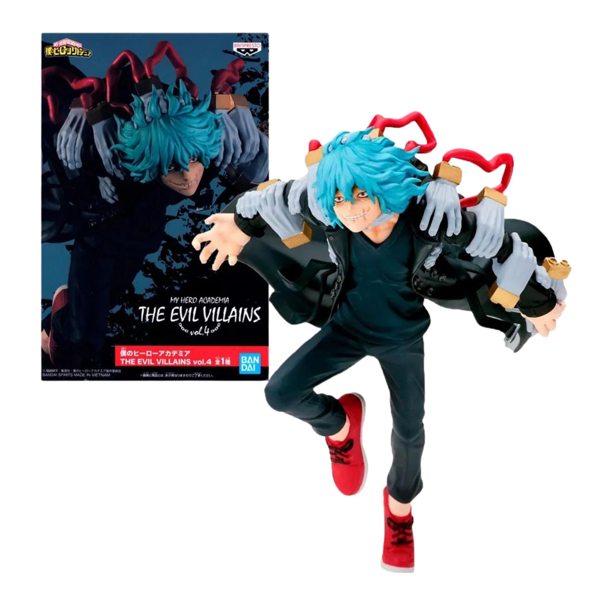 Banpresto My Hero Academia The Evil Villains PVC Statue Tomura Shigaraki