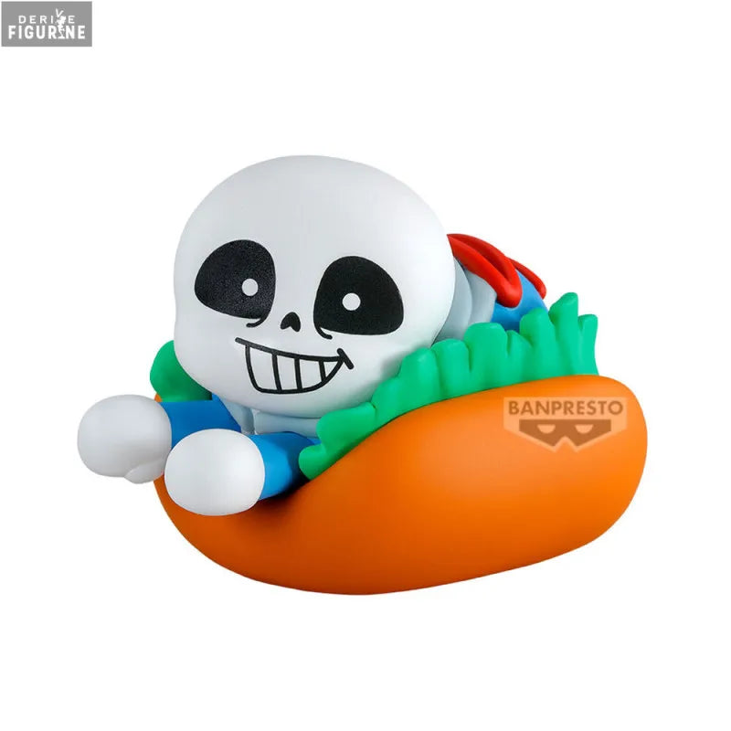 BANPRESTO UNDERTALE Sans Hot Dog Figure FOOD DESIGN vol.1 11cm