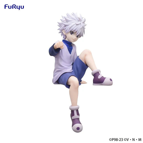 Furyu Hunter X Hunter Noodle Stopper Figure - Gon Freecss & Killua Zoldyck 13cm (Set of 2)
