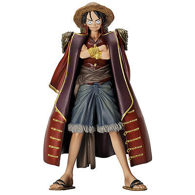 Banpresto One Piece DX Figure ~THE GRANDLINE MEN~ Vol.3: Monkey D. Luffy (10th Anniversary Edition) 15cm