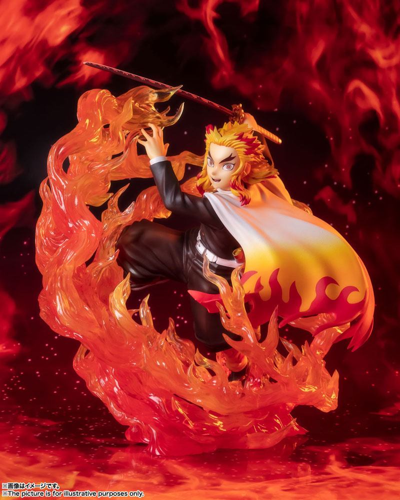 Bandai Figuarts ZERO Kyojuro Rengoku Flame Pillar Figure (Demon Slayer: Kimetsu no Yaiba)