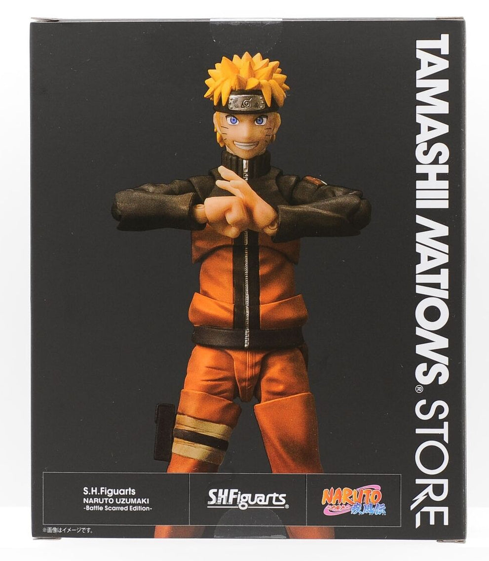 Tamashii S.H.Figuarts NARUTO UZUMAKI -Battle Scarred Edition- -TNT Exclusive