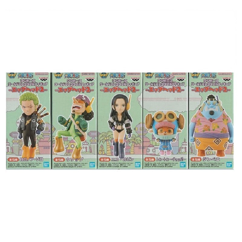 ONE PIECE WORLD COLLECTABLE FIGURE-EGGHEAD 2- (Set of 5)

