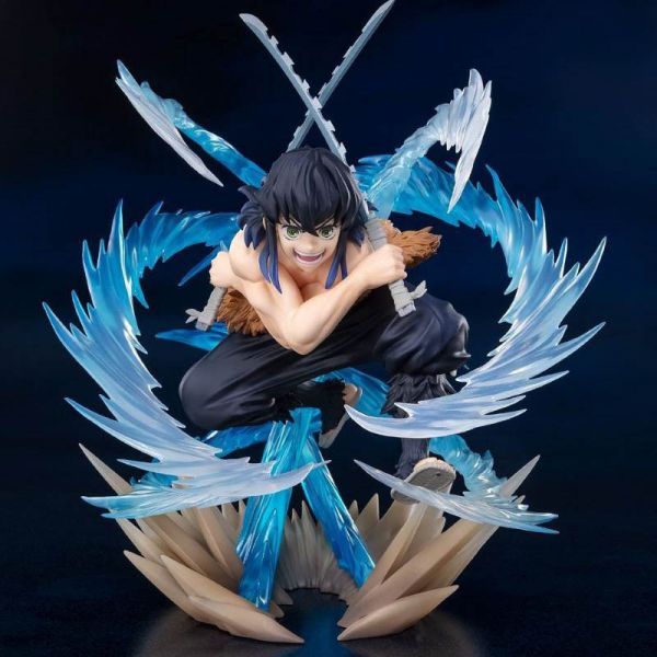 Bandai Figuarts ZERO Inosuke Hashibira Beast Breathing Figure (Demon Slayer: Kimetsu no Yaiba)