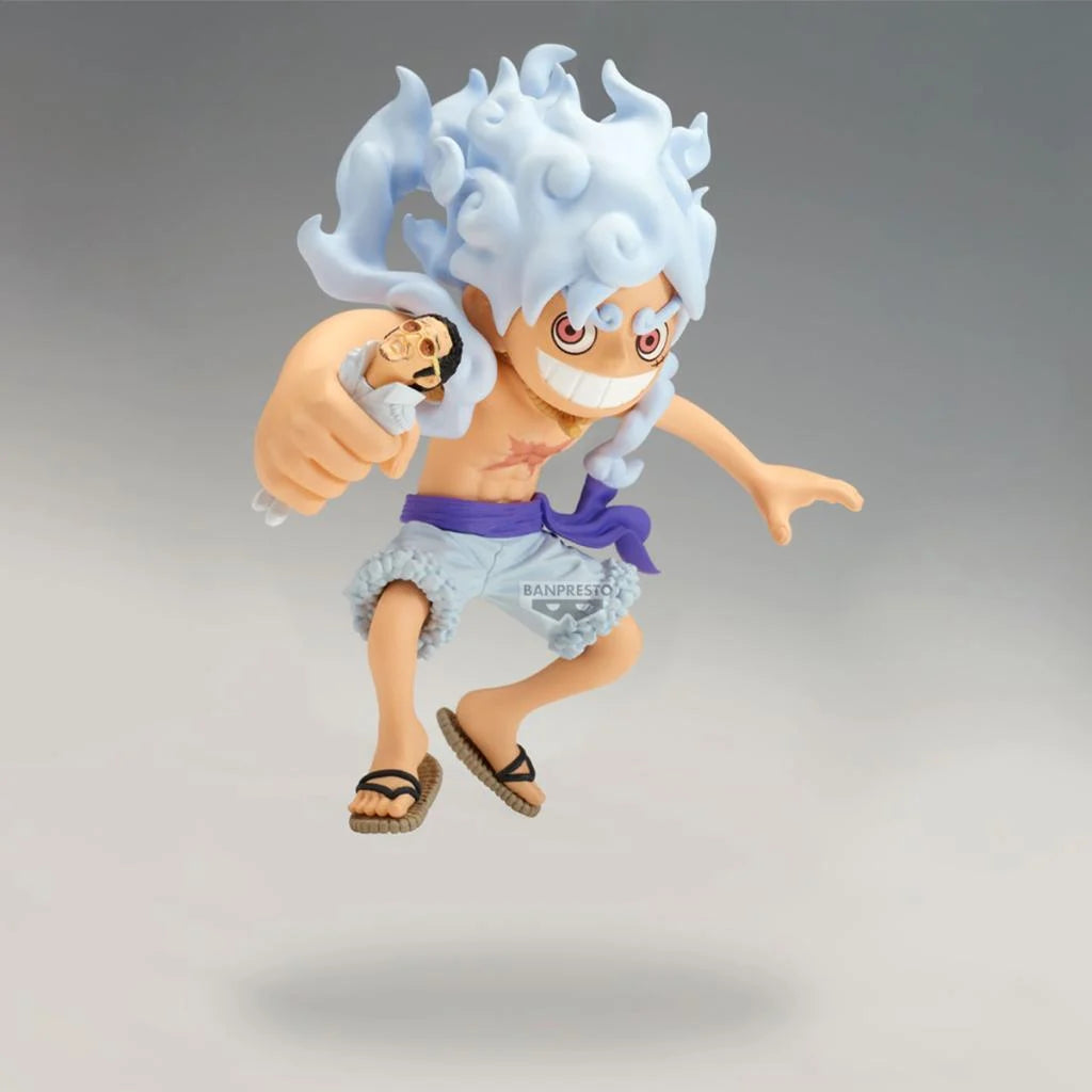 Banpresto One Piece Mega World Collectible Figure - Monkey D. Luffy VS Borsalino 13cm