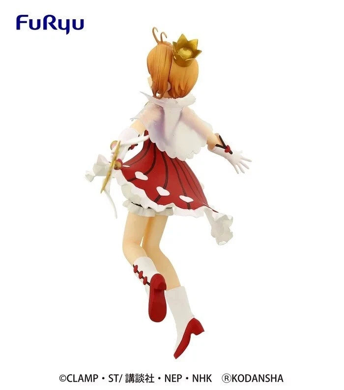 Furyu Cardcaptor Sakura Clear Card Sakura Kinomoto Rocket Beat Special Figure 19cm