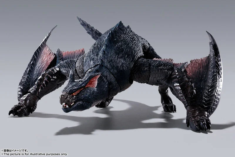 Bandai S.H. MonsterArts Nargacuga Figure (Monster Hunter)