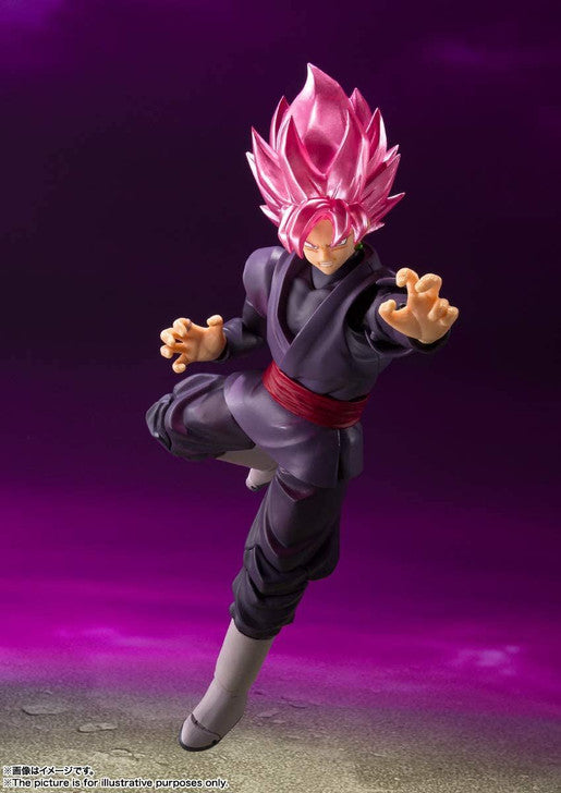 Bandai S.H. Figuarts Goku Black -Super Saiyan Rose- [Rerelease Ver.] Figure (Dragon Ball Super)