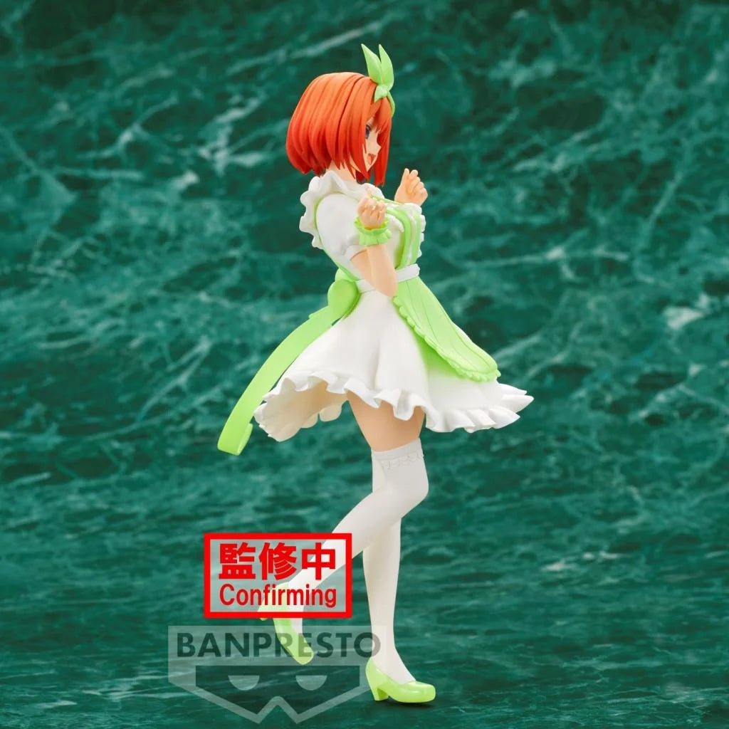 Banpresto Kyunties PVC Figure - Yotsuba Nakano (Nursever.～) "The Quintessential Quintuplets"