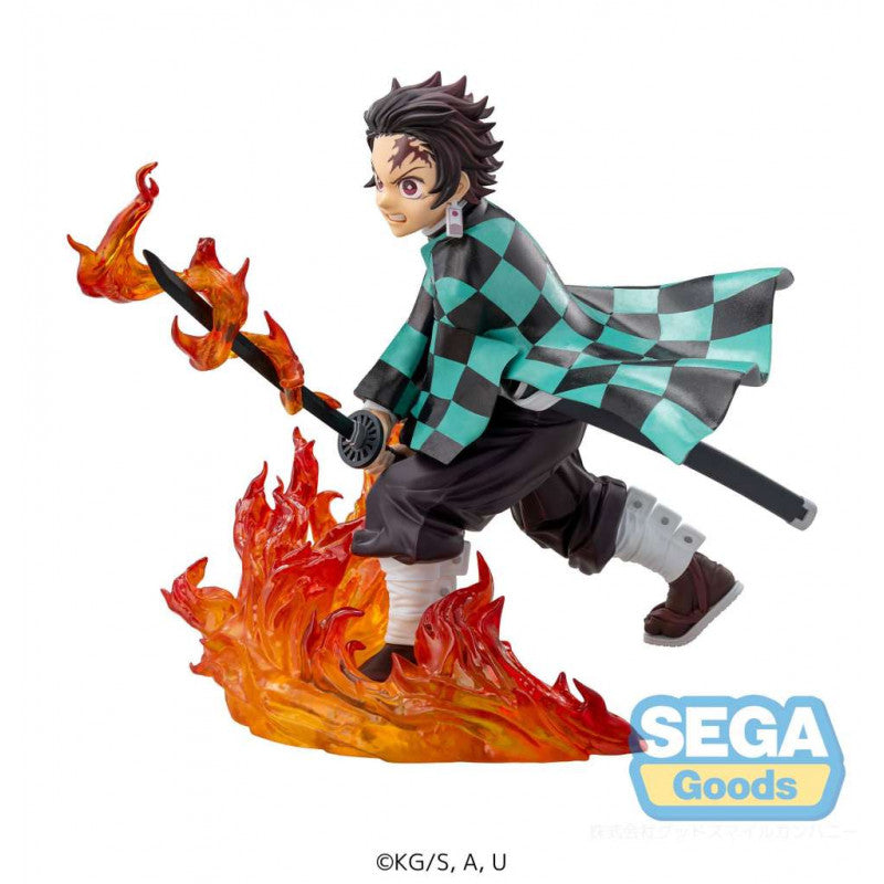 SEGA Demon Slayer Tanjiro Kamado Swordsmith Village Arc Xross Link Figure