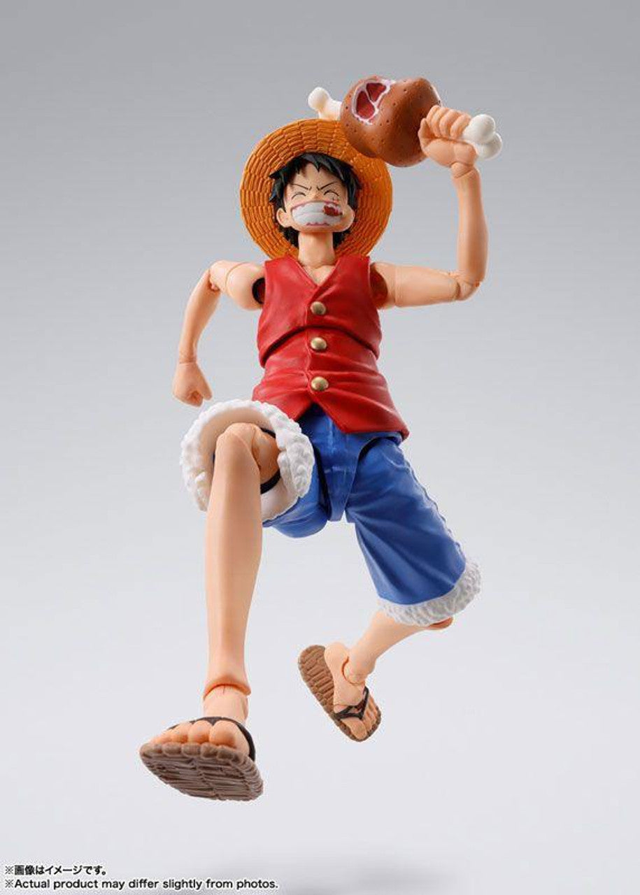 Bandai S.H. Figuarts Monkey D. Luffy -Romance Dawn- Figure (One Piece)