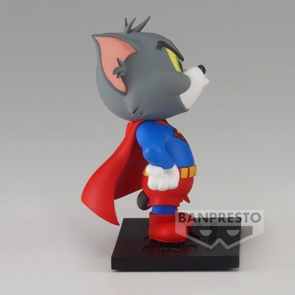 Banpresto WB100th Anniversary Tom And Jerry FigureI Collection Cranenking Figure - Tom as Superman "Tom And Jerry"