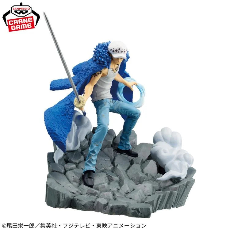 Banpresto One Piece Marshall D. Teach & Trafalgar Law Senkouzekkei Figure (Set of 2) 8cm