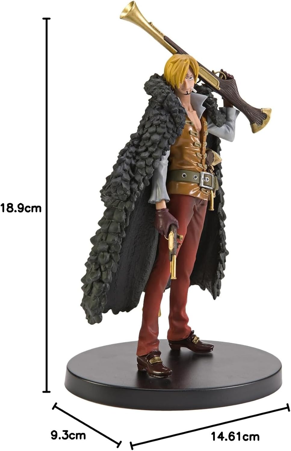 One Piece DXF ~ THE GRANDLINE MEN ~ ONE PIECE FILM Z vol.3 Sanji 19cm