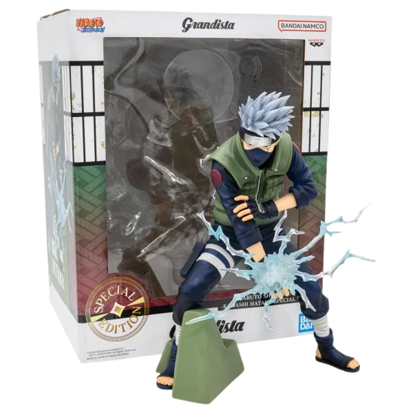 Banpresto Naruto Shippuden Grandista - Kakashi Hatake Special Edition 23cm