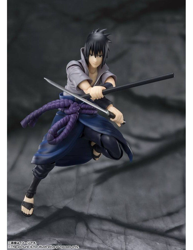 Naruto: Shippuden: S.H. Figuarts Action Figure: Sasuke Uchiha