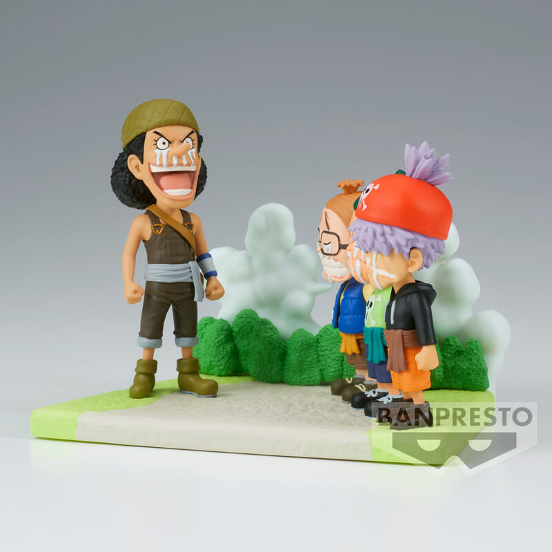 Banpresto - ONE PIECE WORLD COLLECTABLE FIGURE LOG STORIES-USOPP PIRATES-