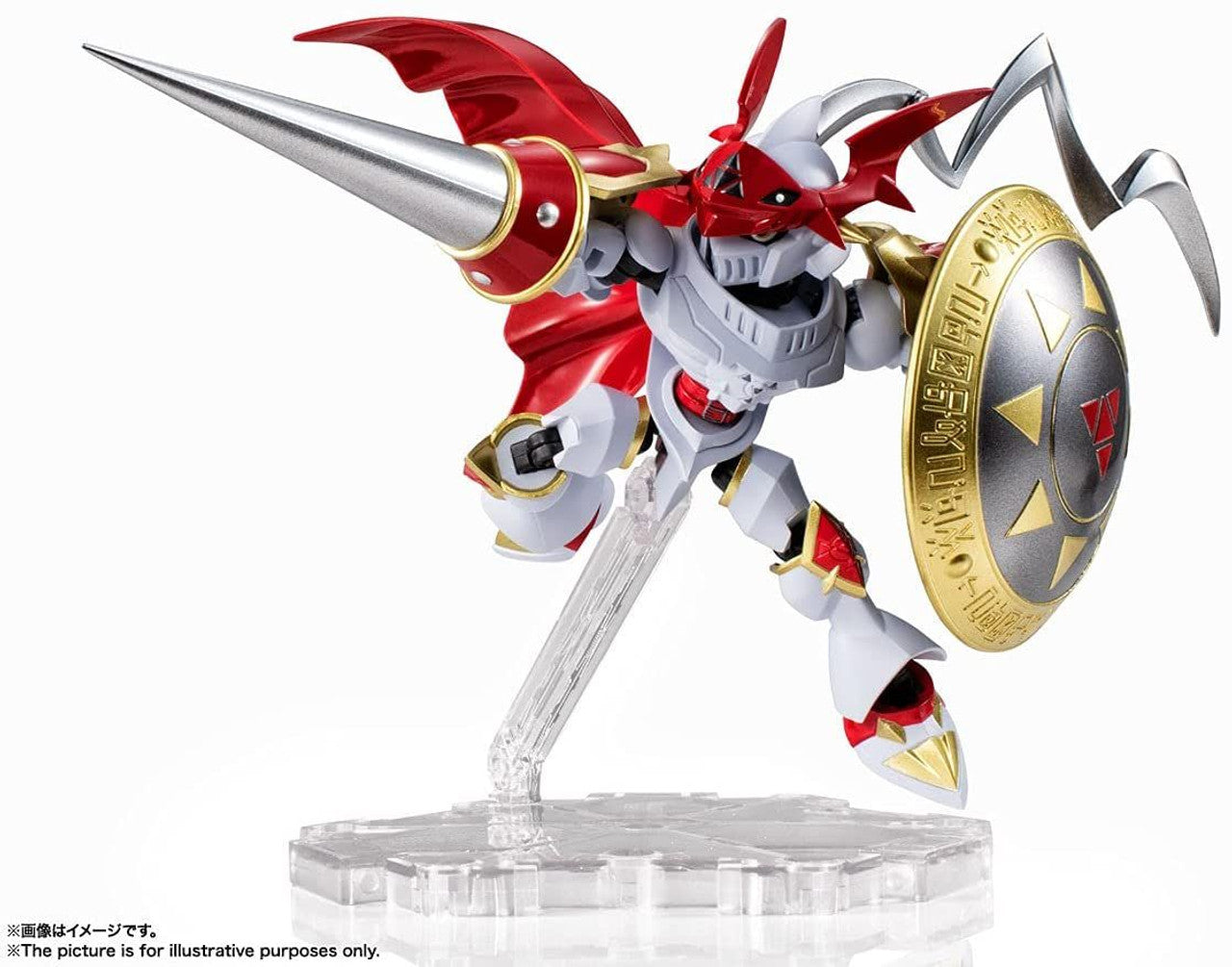 Bandai NXEDGE Style (Digimon Unit) Dukemon (Gallantmon) -Special Color Ver.- Figure