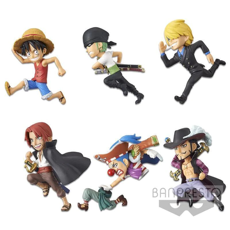 Banpresto WCF One Piece World Collectable History Relay 20th Anniversary Vol.1 (Set of 6)