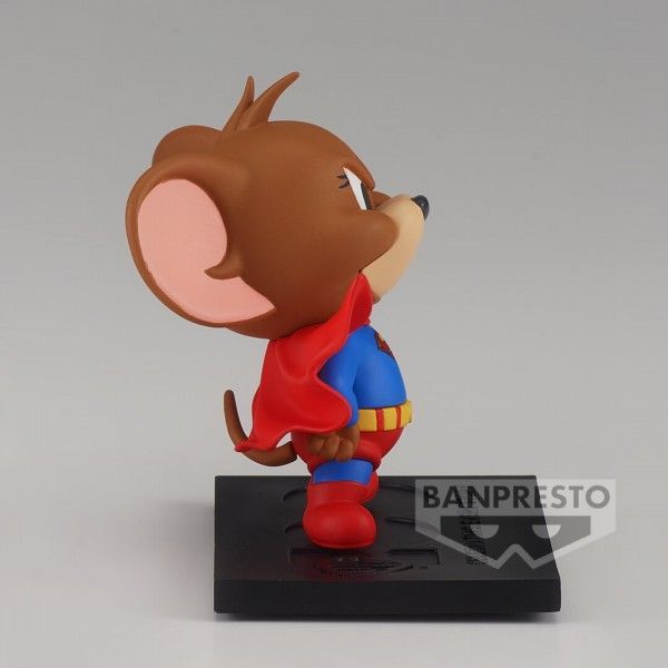 Banpresto WB100th Anniversary Tom And Jerry FigureI Collection Cranenking Figure - Jerry as Superman "Tom And Jerry"