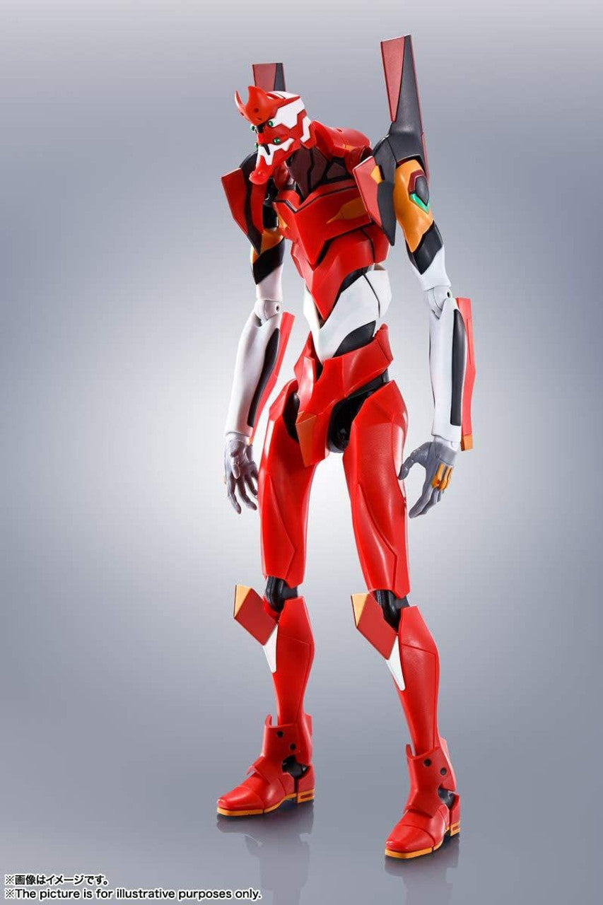 Bandai Robot Spirits (Side EVA) EVA-02 with S-Type Equipment Figure (Rebuild of Evangelion)