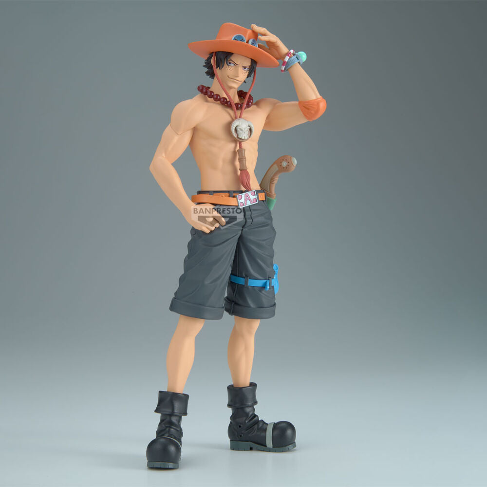 BANPRESTO One Piece Portgas D. Ace The Grandline Series DXF figure 20cm