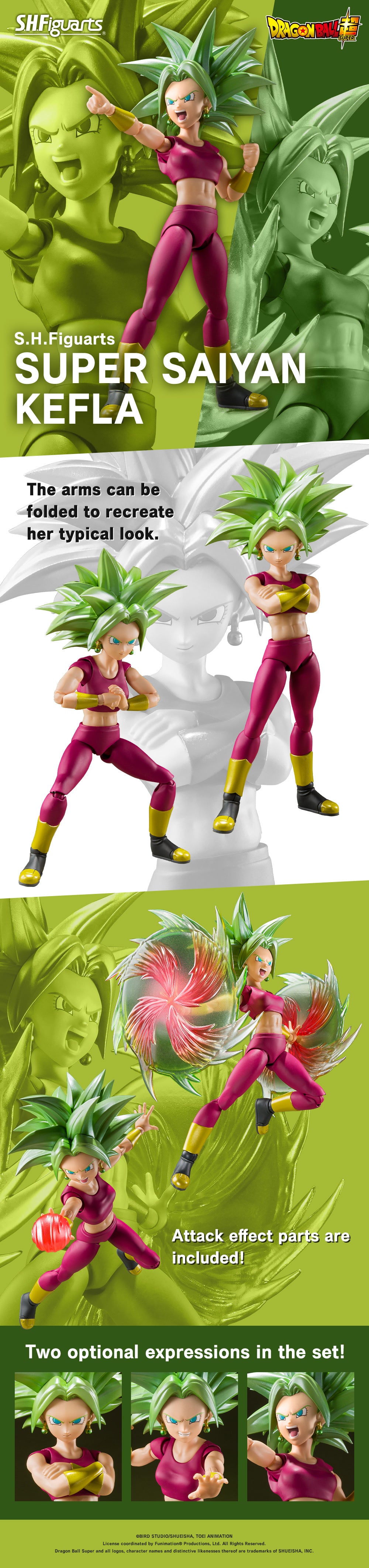 Bandai S.H.Figuarts Dragonball Z Super Saiyan Kefla