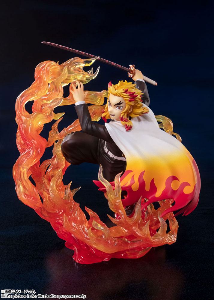 Bandai Figuarts ZERO Kyojuro Rengoku Flame Pillar Figure (Demon Slayer: Kimetsu no Yaiba)