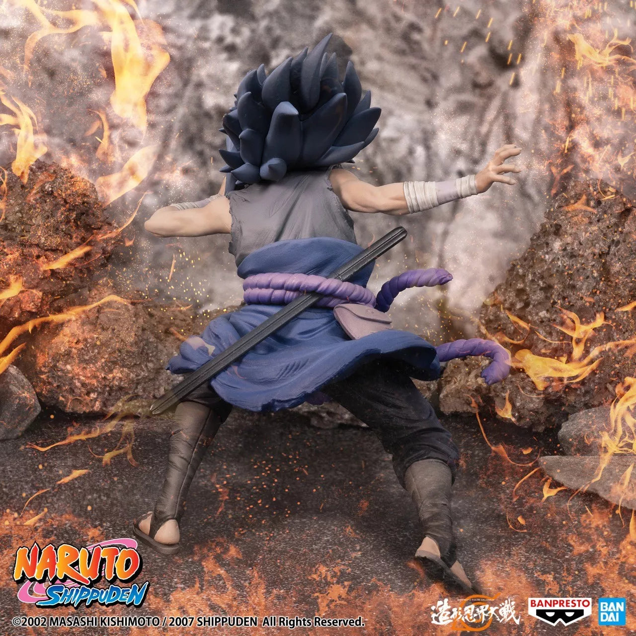 Banpresto - NARUTO SHIPPUDEN COLOSSEUM UCHIHA SASUKE