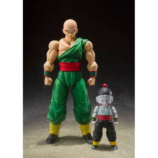 BANDAI S.H.Figuarts Dragon ball Z Tenshinhan & Chaoz Action Figure