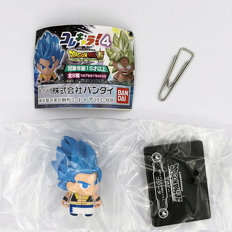 Dragon Ball Super Figure Vol 4 Bandai Collechara Gashapon Toys - SSGSS Gogeta