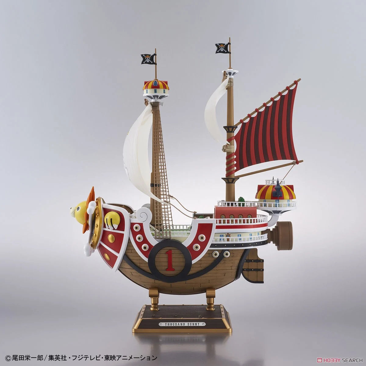 BANDAI MODEL KIT - ONE PIECE THOUSAND SUNNY LAND OF WANO Ver. - PLASTIC MODEL KIT 30cm