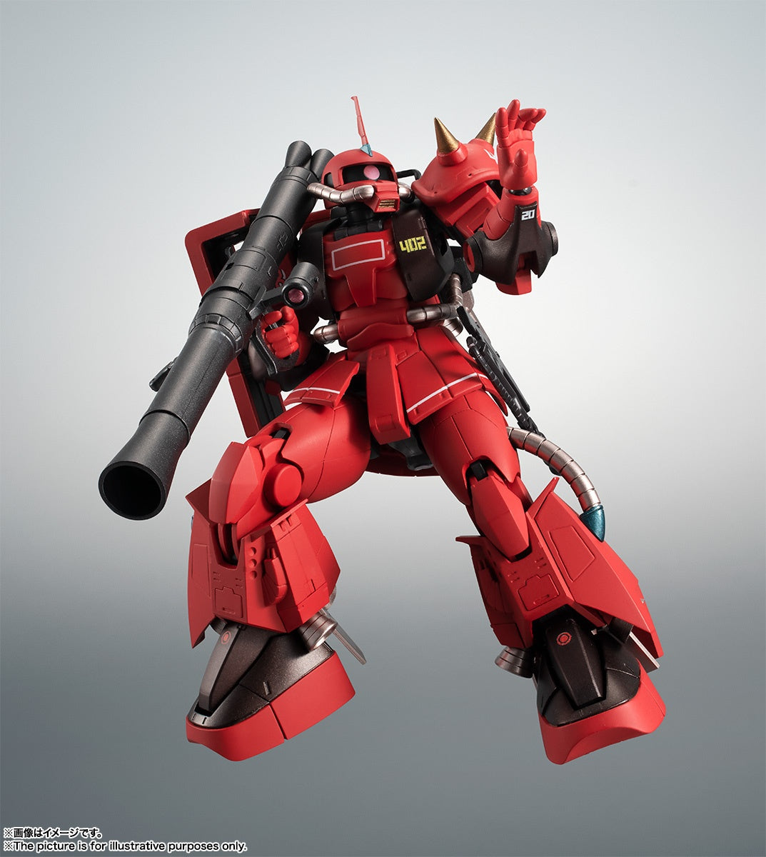 Bandai Robot Spirits (Side MS) MS-06R-2 Johnny Ridden Custom Zaku II High Mobility Type ver. A.N.I.M.E. Figure