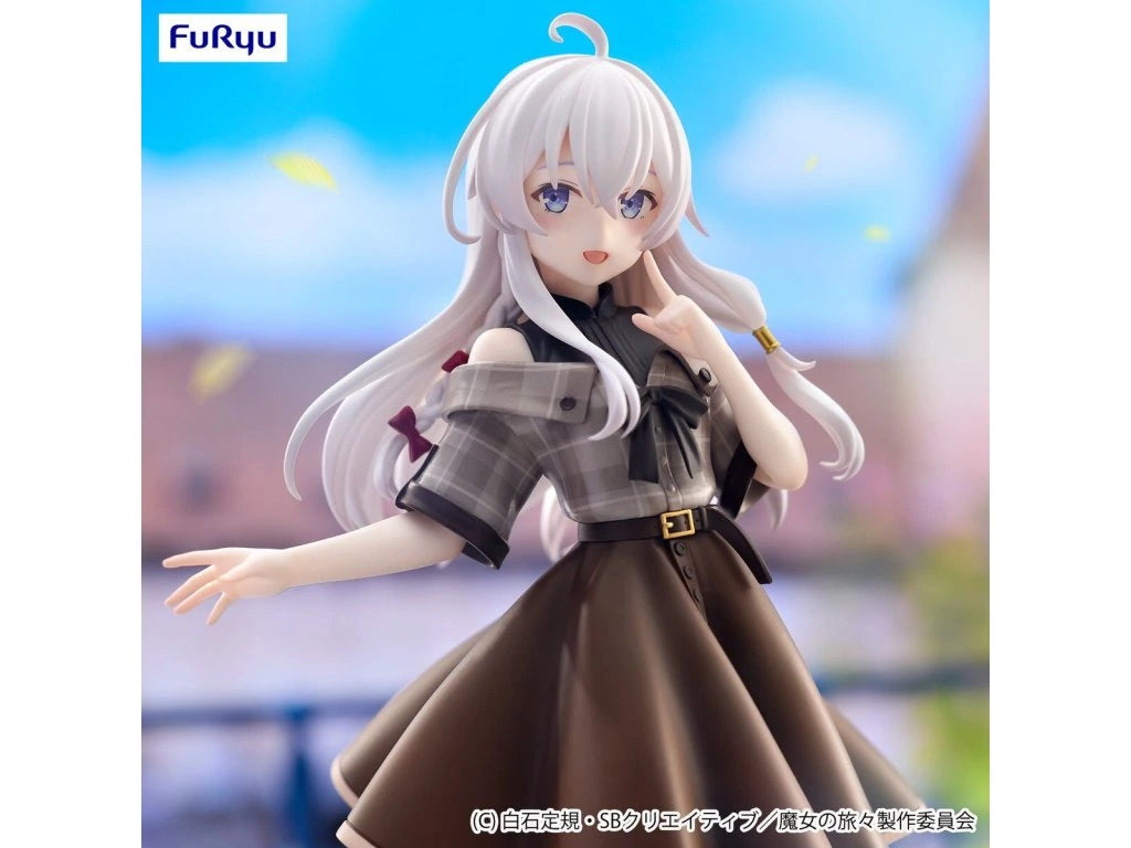 FuRyu The Journey of Elaina Elaina Brown Dress ver. Trio-Try-iT Figure 22cm