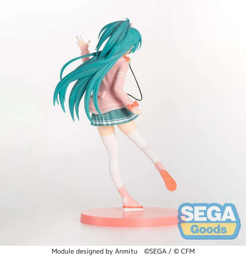Sega SPM Hatsune Miku Ribbon Girl Figure 24cm