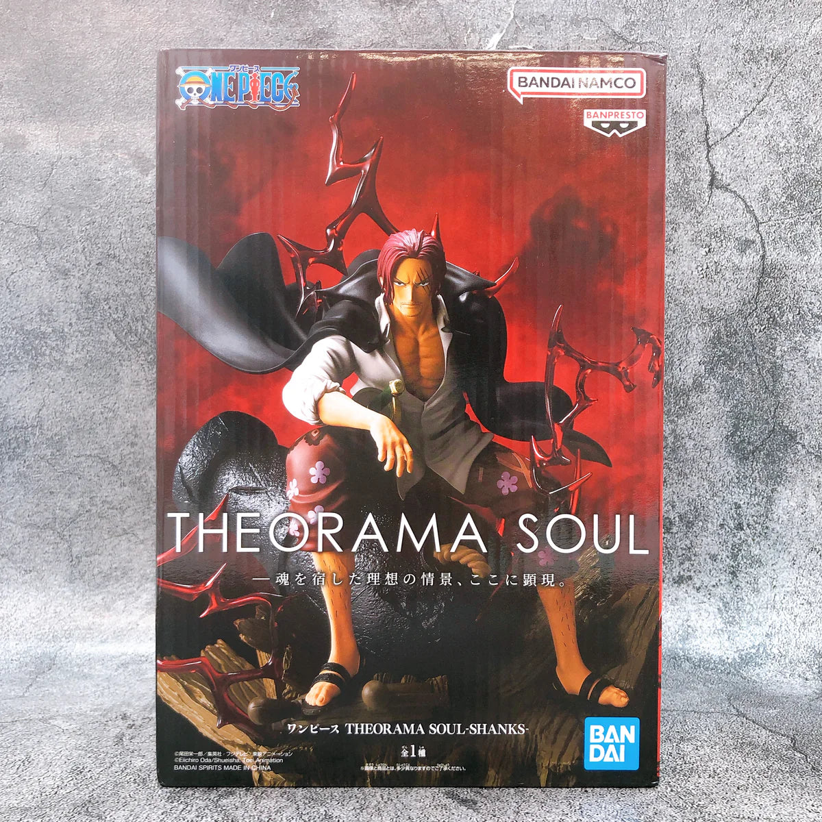 BANPRESTO ONE PIECE THEORAMA SOUL - SHANKS 24cm