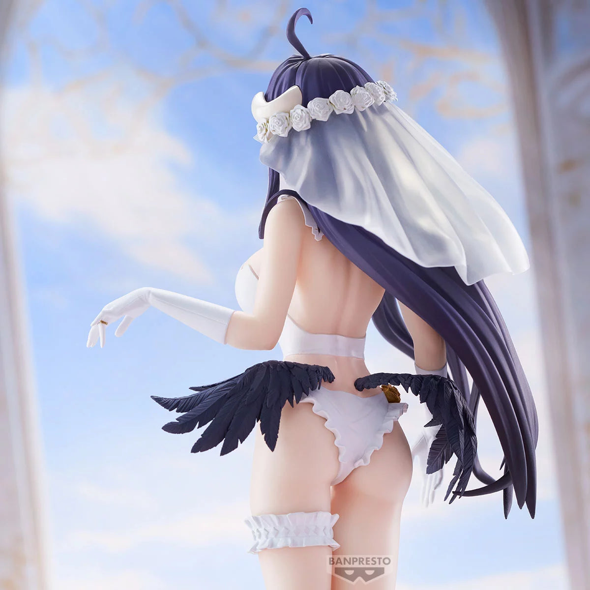 Banpresto Overlord Figure Glitter & Glamours Albedo Wedding ver. 27cm