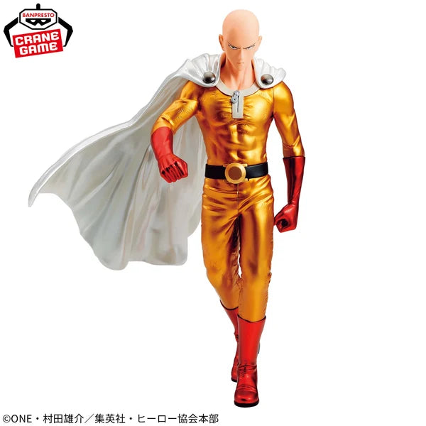 Banpresto One Punch Man Grandista - Saitama Metallic Ver. 27cm