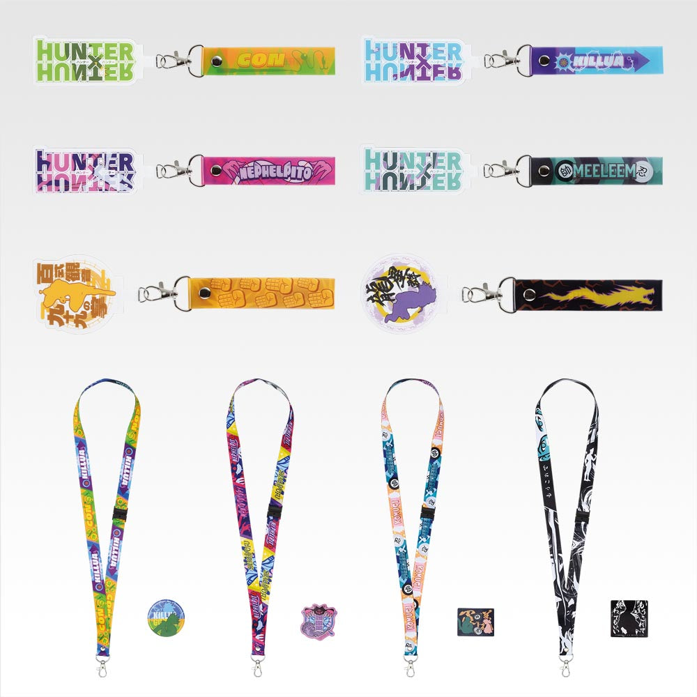 Bandai Ichiban Kuji Hunter x Hunter Chimera Ant 2 – Killua Zoldyck Neck Strap & Sticker Set (I Prize)