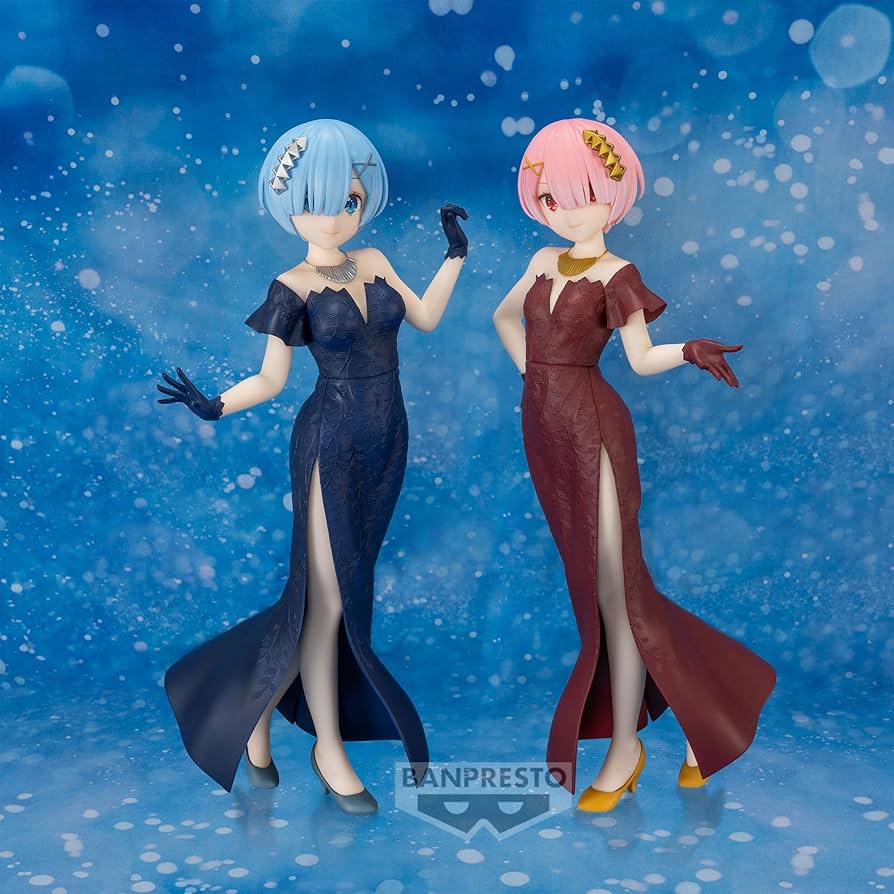 Re:Zero Starting Life in Another World Figure Glitter & Glamours Rem & Ram

