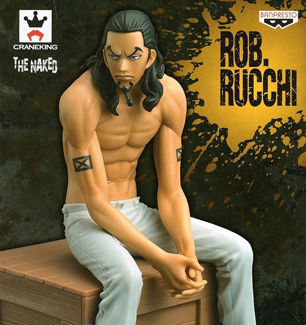 Banpresto One Piece Figurine The Naked Rob Lucci 12cm